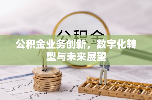 舒城公积金业务创新，数字化转型与未来展望
