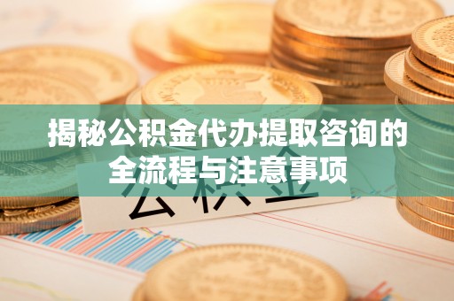 舒城揭秘公积金代办提取咨询的全流程与注意事项